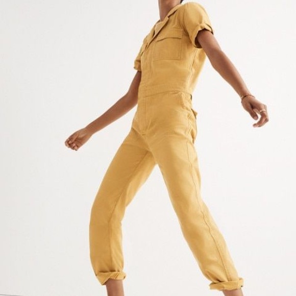 Madewell Short-Sleeve Coverall Jumpsuit - Picture 3 of 4